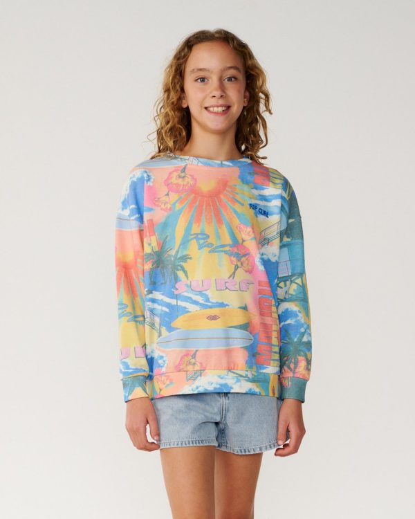 Sweat Surf Side Relaxed fille