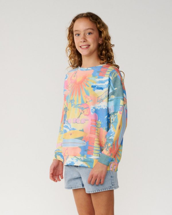 Sweat Surf Side Relaxed fille - vue alternative