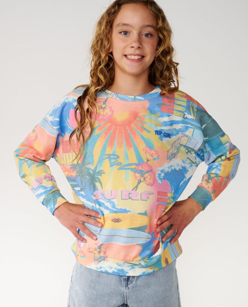 Sweat Surf Side Relaxed fille