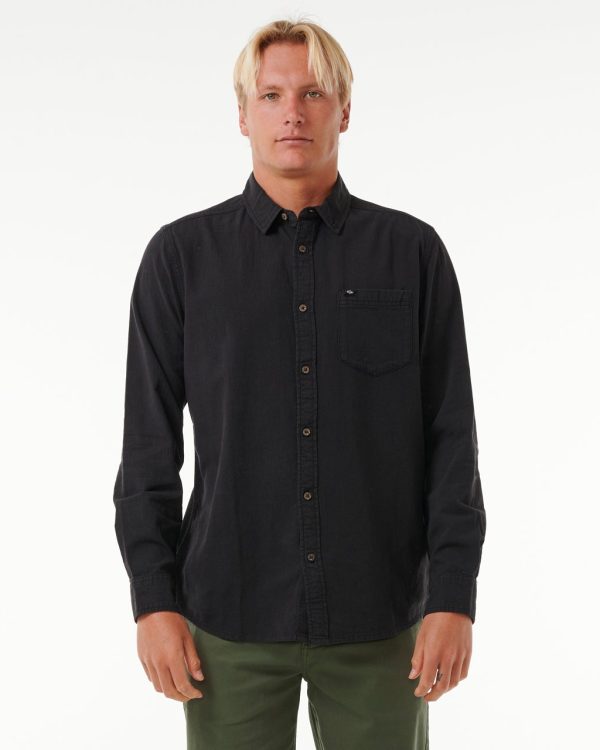 Chemise à manches longues Classic Surf Washed