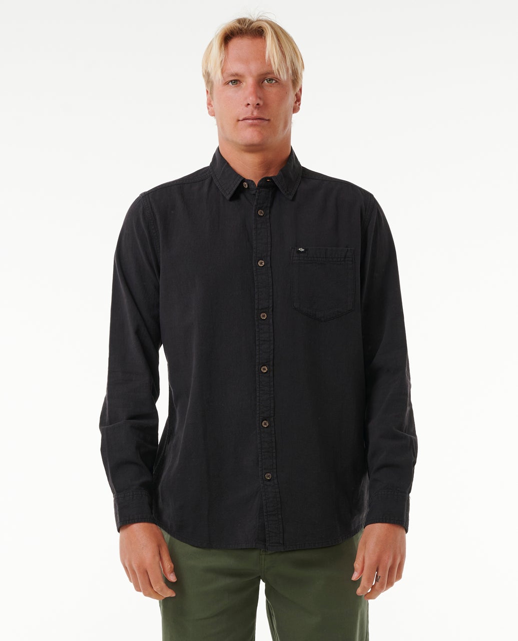 Chemise à manches longues Classic Surf Washed