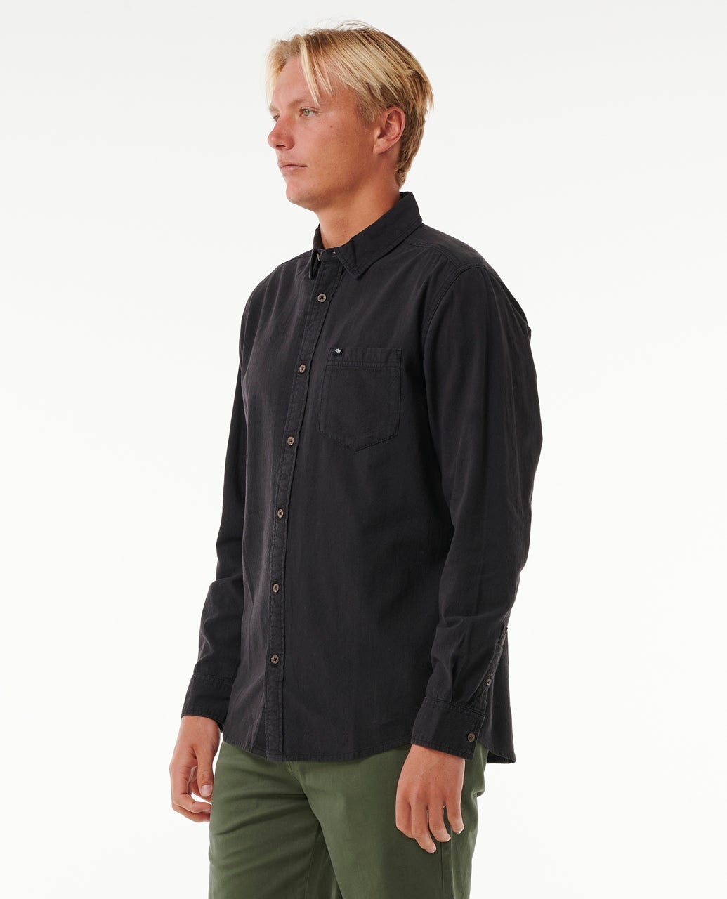 Chemise à manches longues Classic Surf Washed - vue alternative
