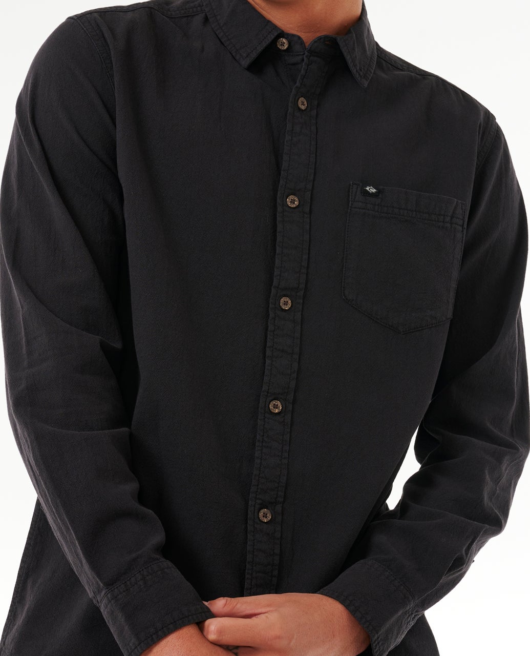 Chemise à manches longues Classic Surf Washed