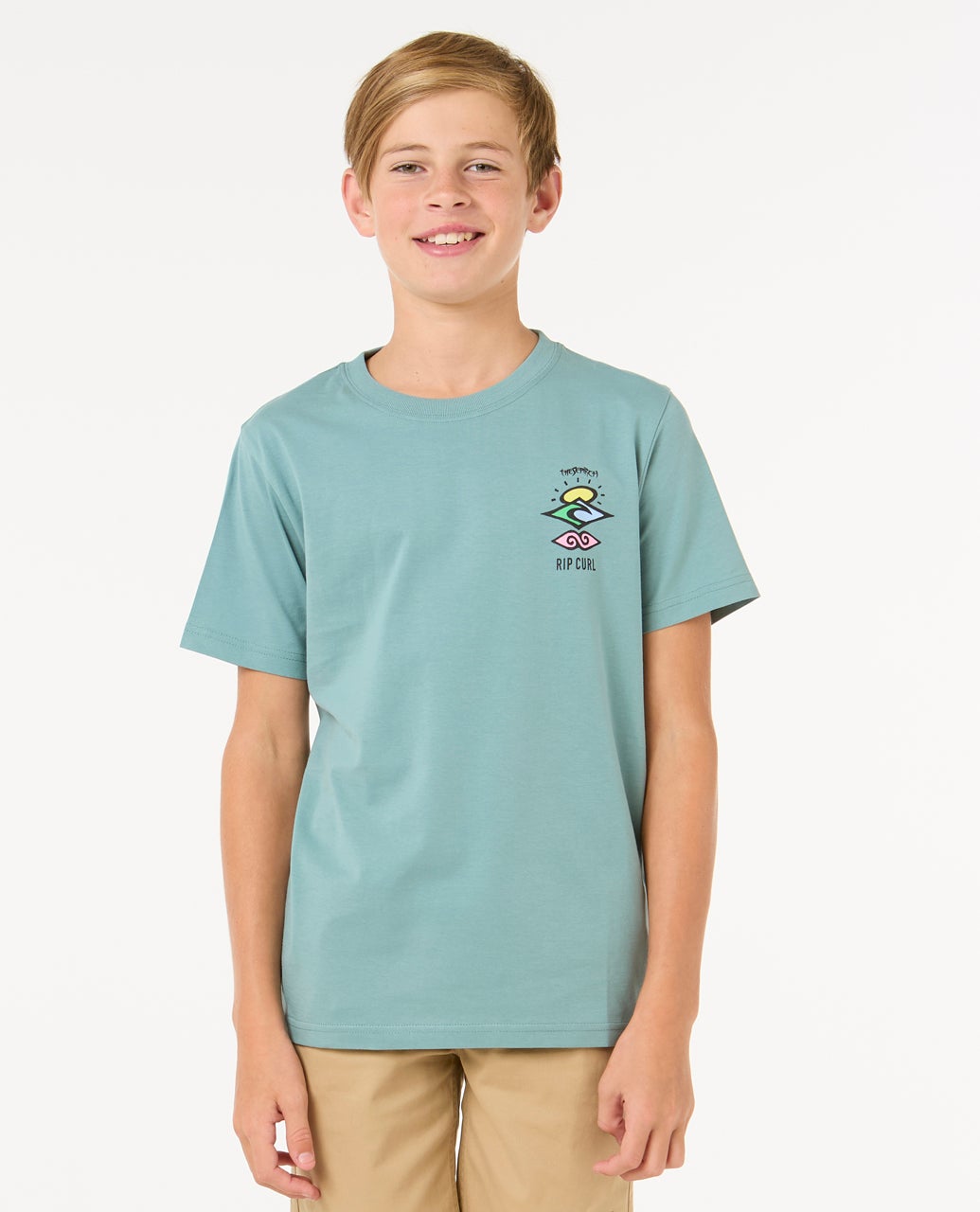 T-shirt à manches courtes Let&rsquo;s See The Waves Enfant (1-8 ans)