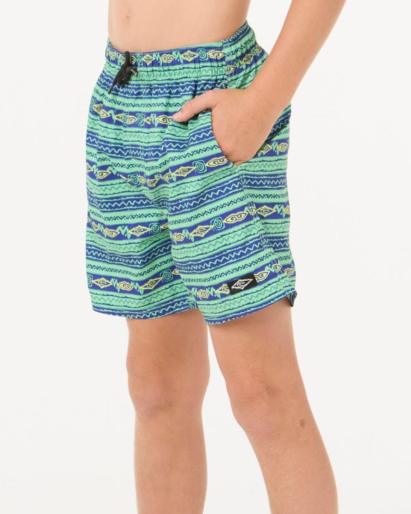 Short de bain Volley Raw Energy Mesh Enfant - vue alternative