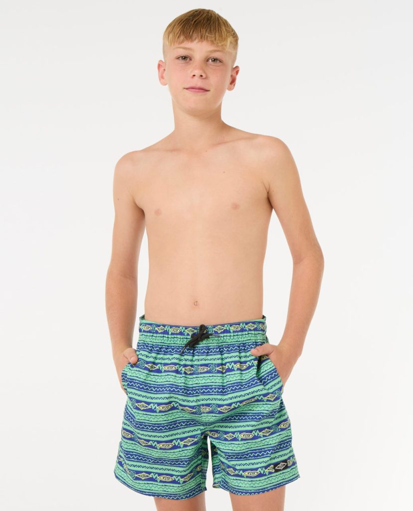 Short de bain Volley Raw Energy Mesh Enfant