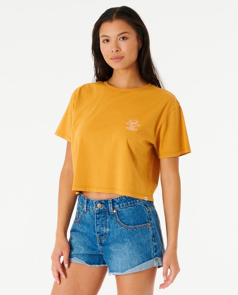 Search Icon Crop Tee