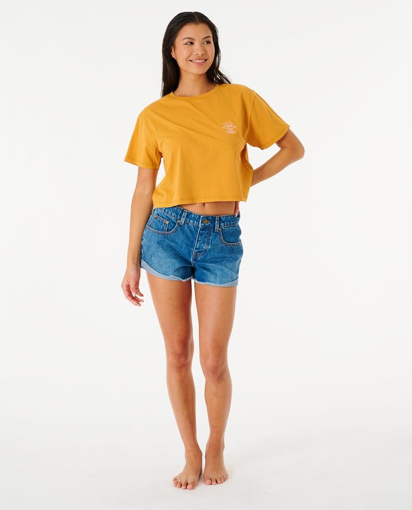 Search Icon Crop Tee
