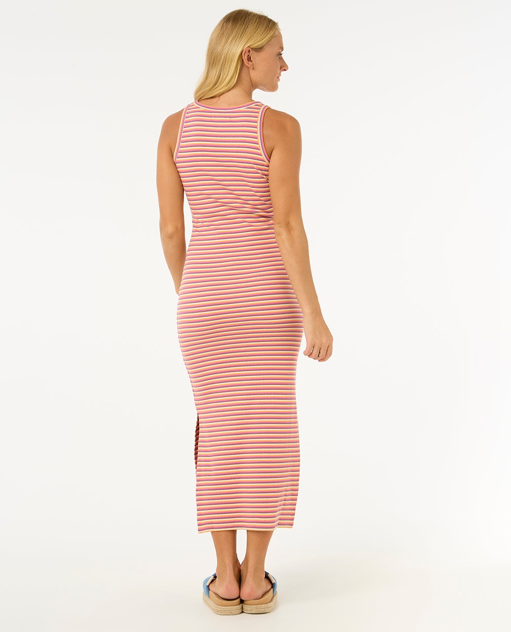 Robe moulante rayée High Tide