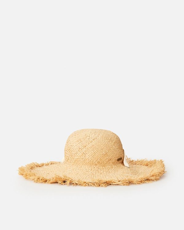 Wategos Fringed Straw Boho Hat
