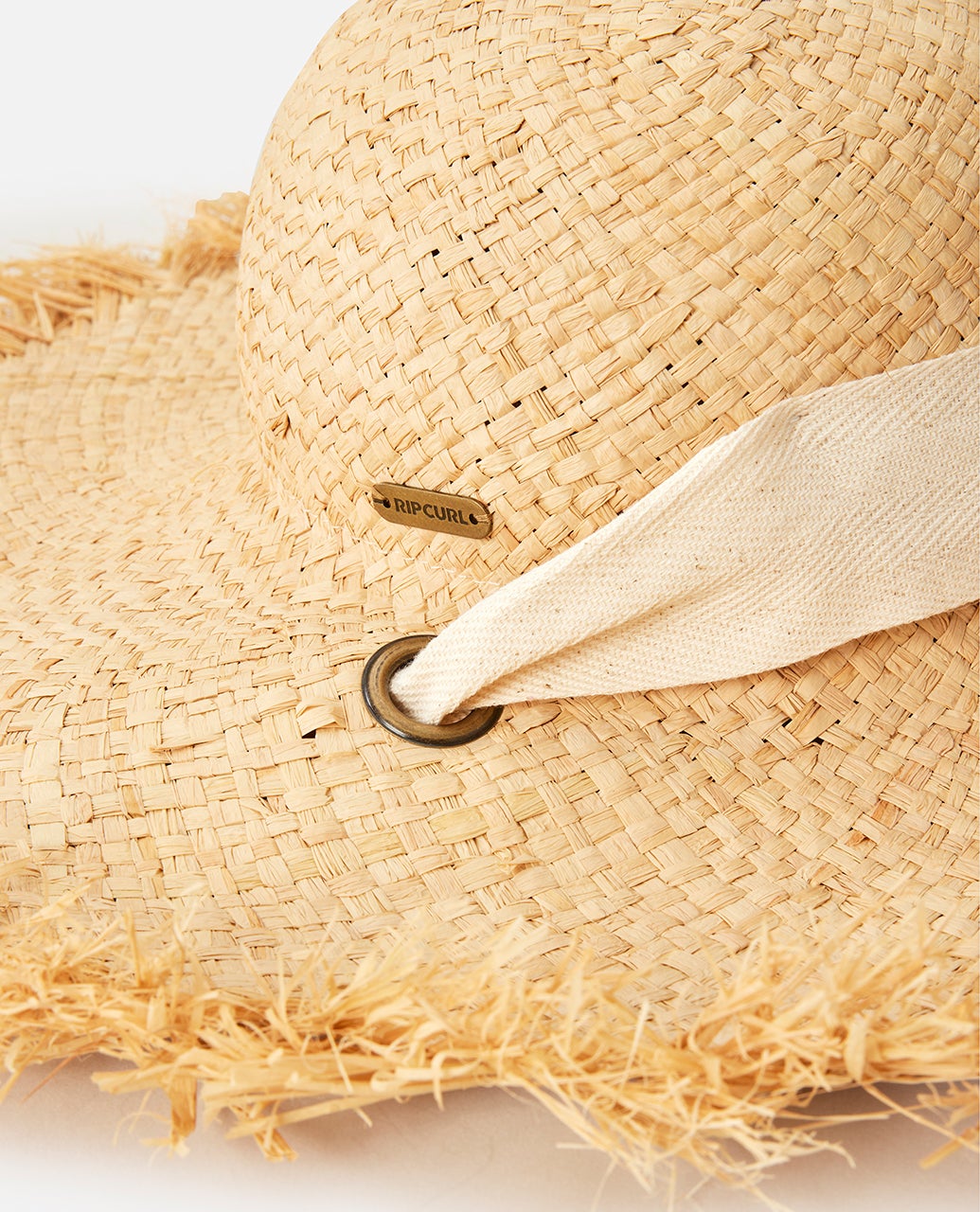Wategos Fringed Straw Boho Hat