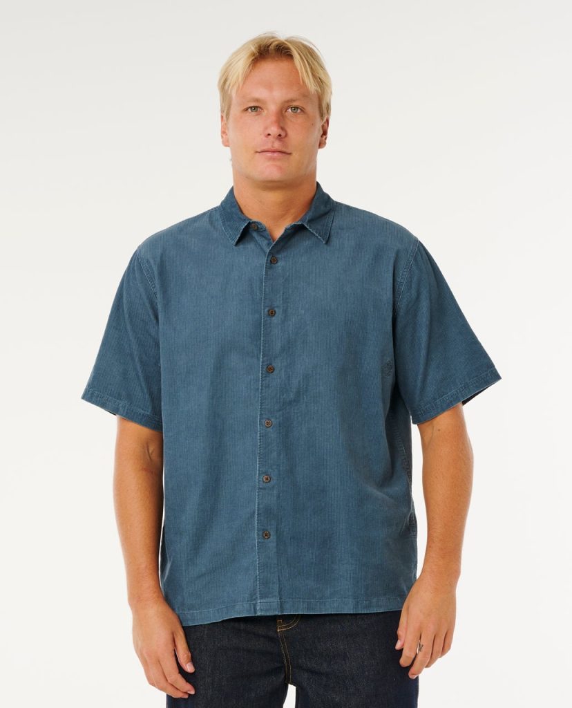 Chemise Premium Surf Cord manches courtes