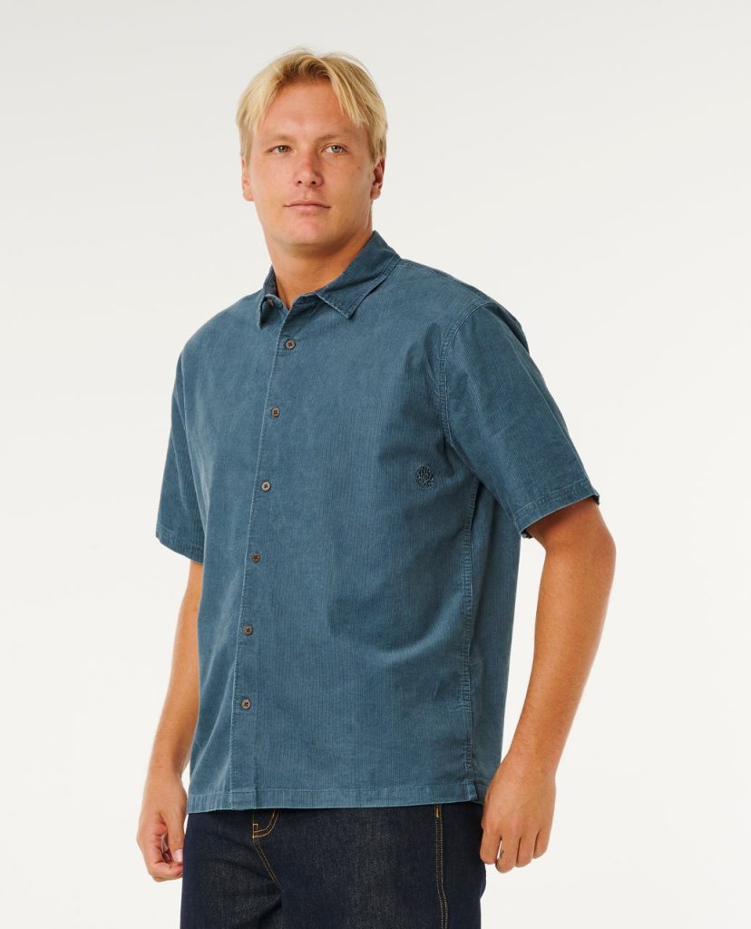 Chemise Premium Surf Cord manches courtes - vue alternative