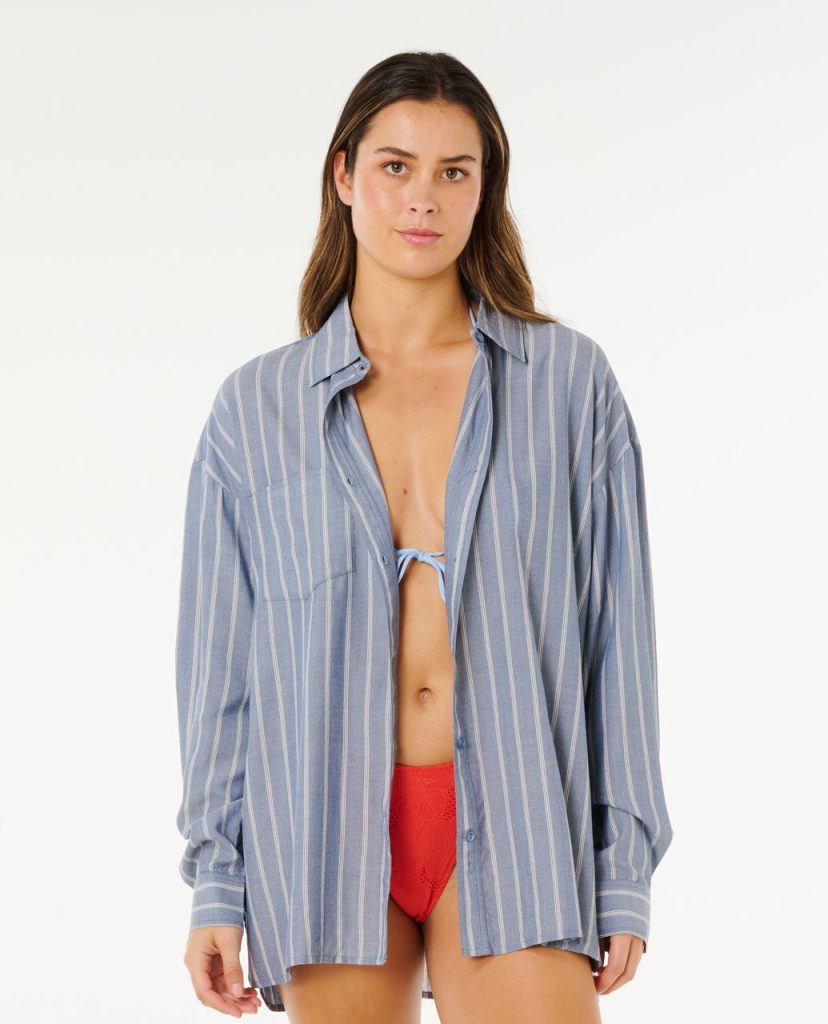 Chemise Beach Days Pinstripe