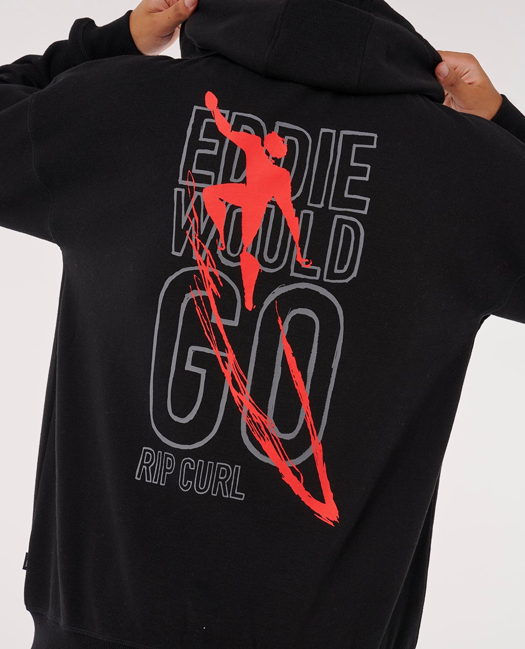 Sweat à capuche zippé Eddie Would Go