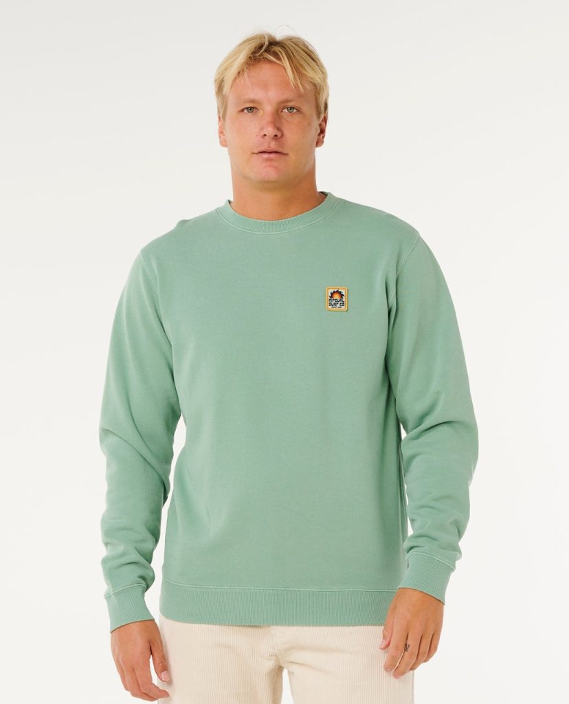 Sweat col rond Pacific Rinse Patch