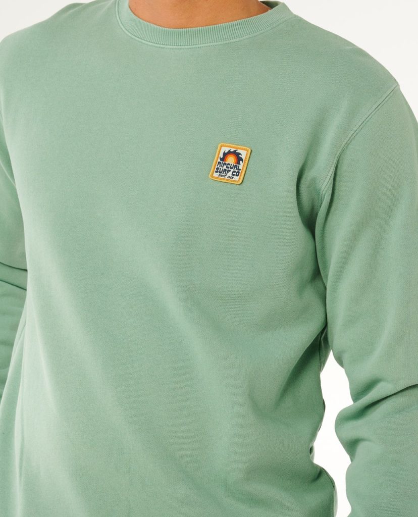 Sweat col rond Pacific Rinse Patch