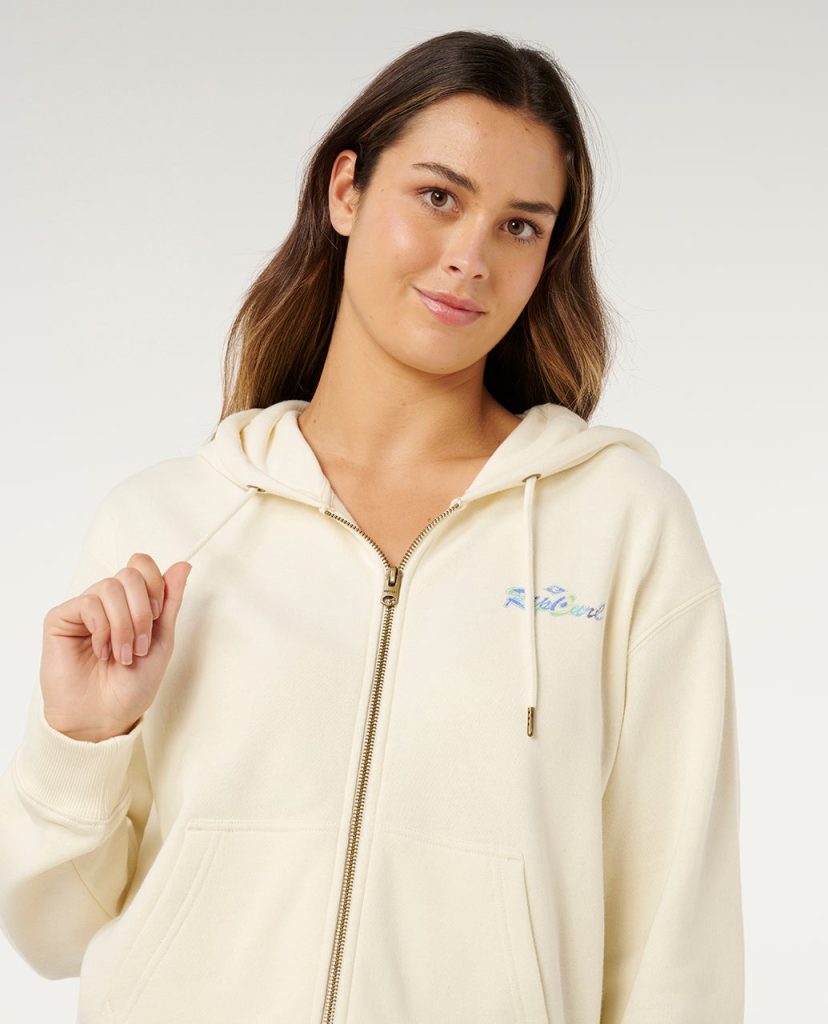 Sweat à capuche zippé Lay Day Relaxed