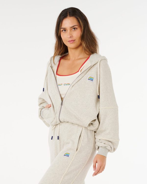 Sweat à capuche zippé Surf Side Spliced - vue alternative