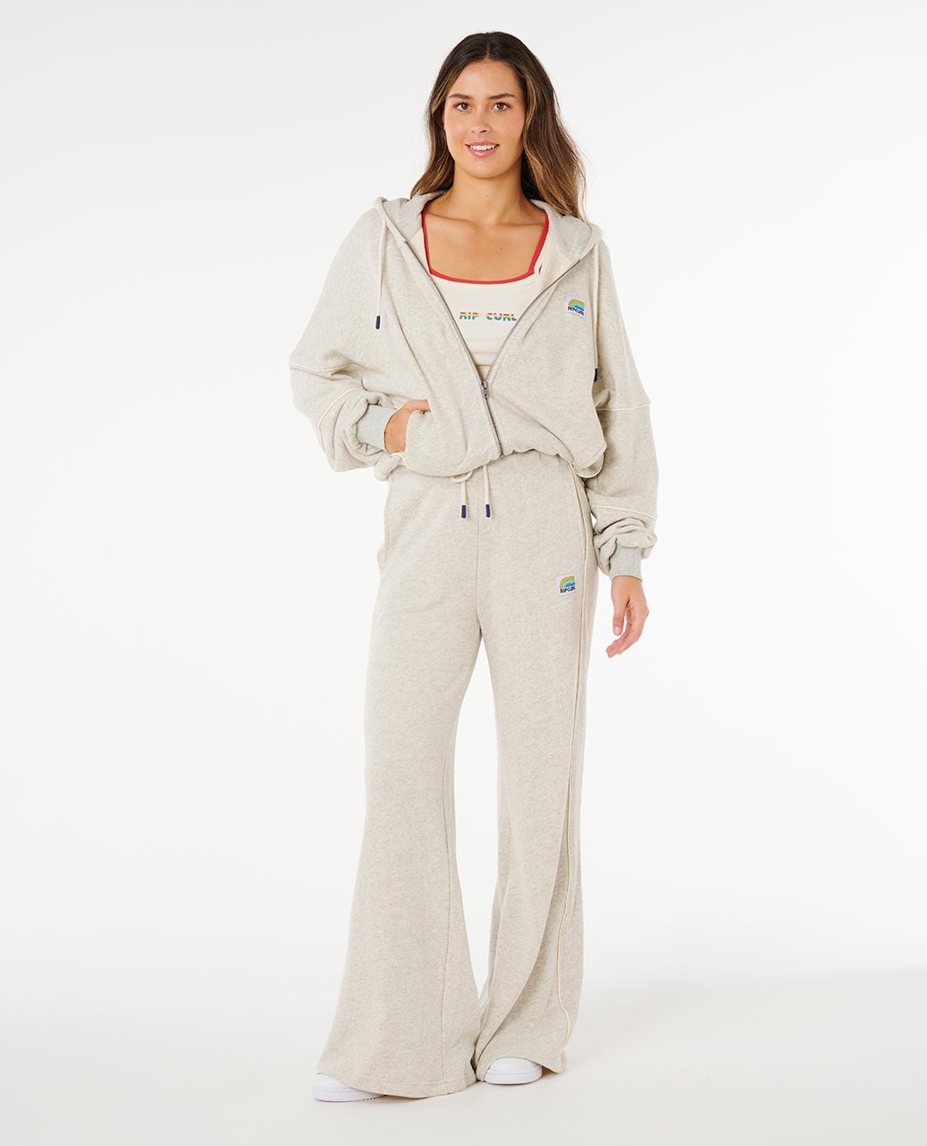 Sweat à capuche zippé Surf Side Spliced