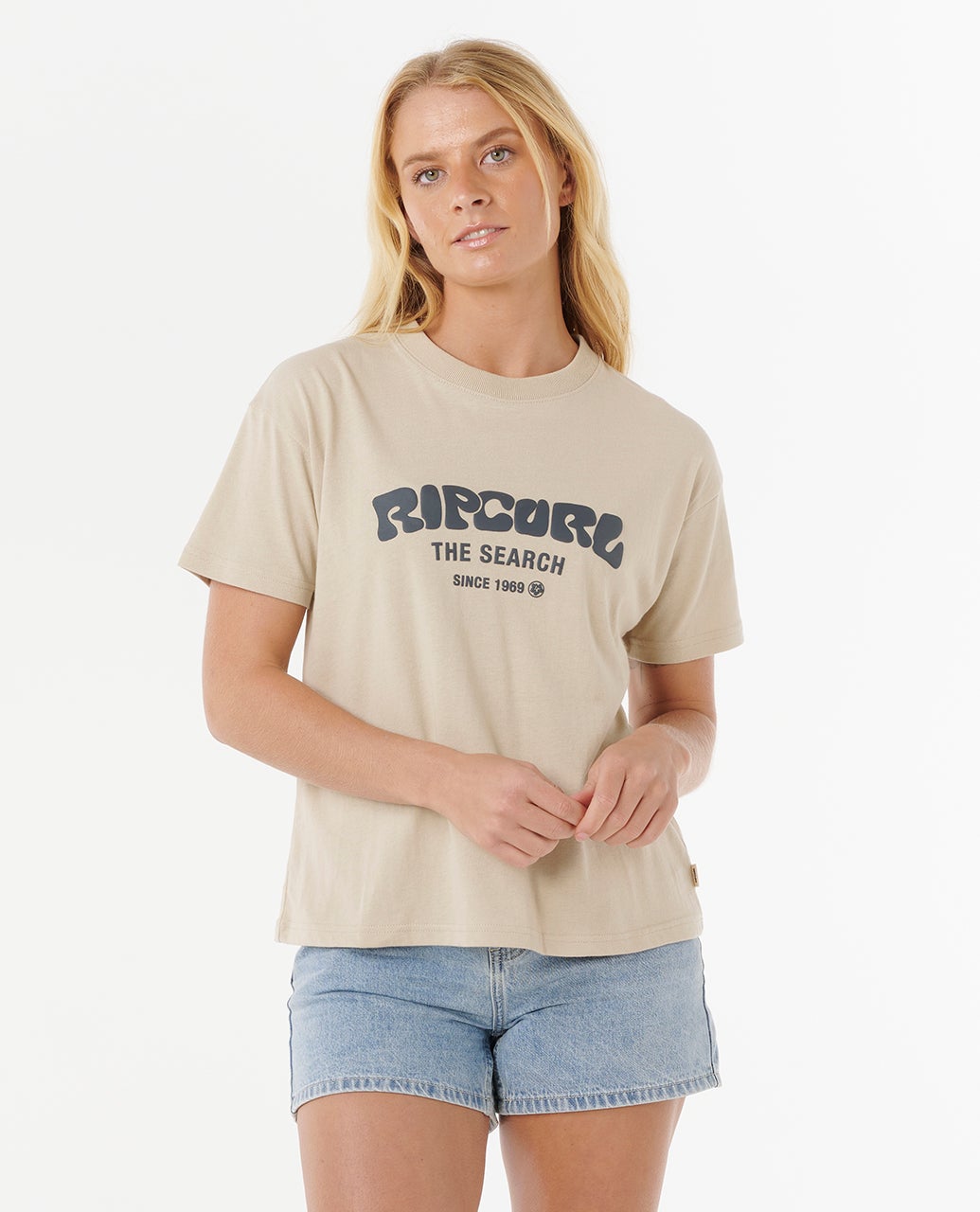 T-shirt décontracté à manches courtes Surf Puff