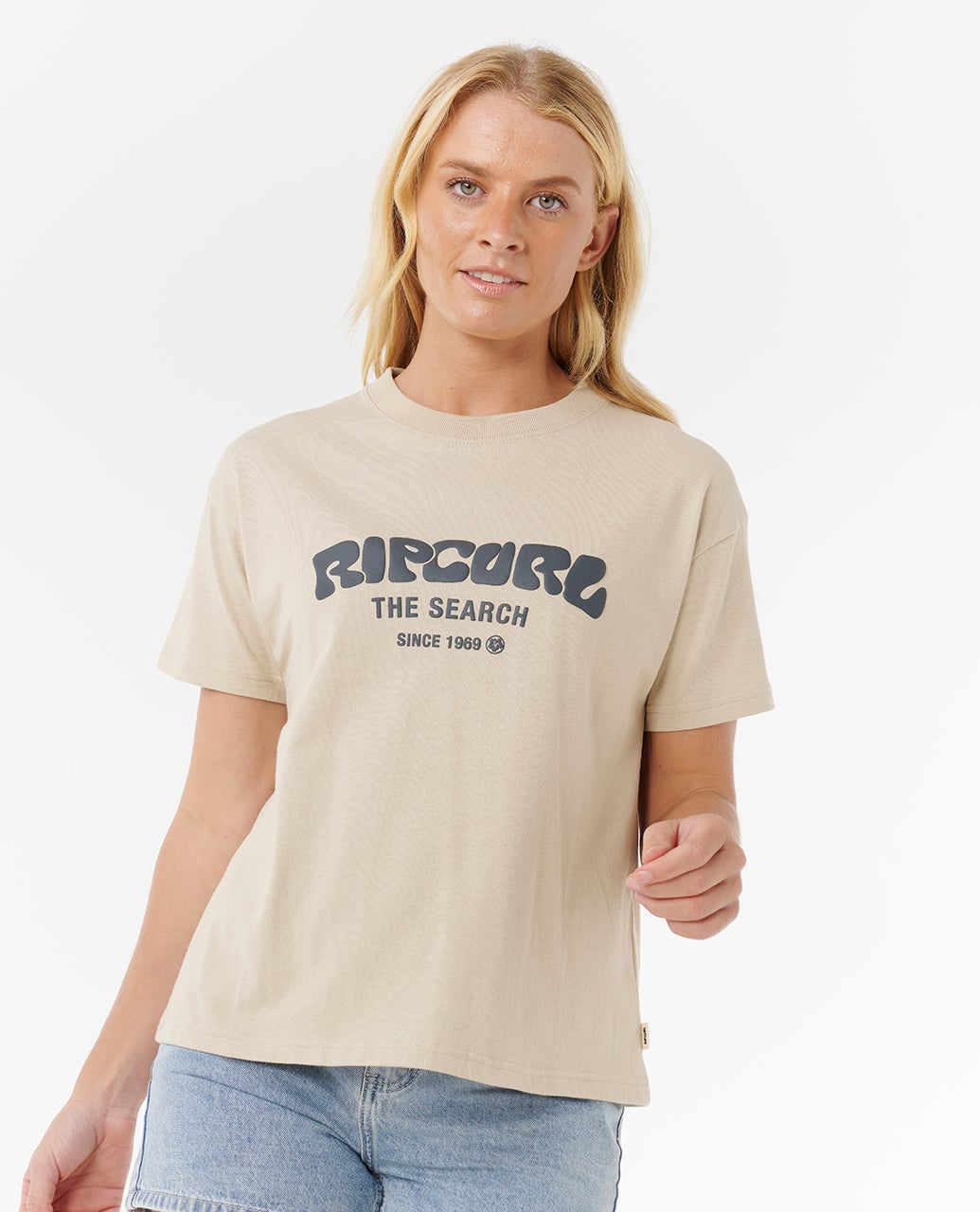 T-shirt décontracté à manches courtes Surf Puff