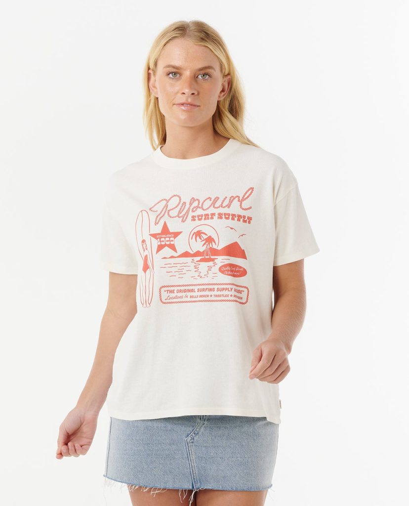 T-shirt décontracté à manches courtes Surf Supply