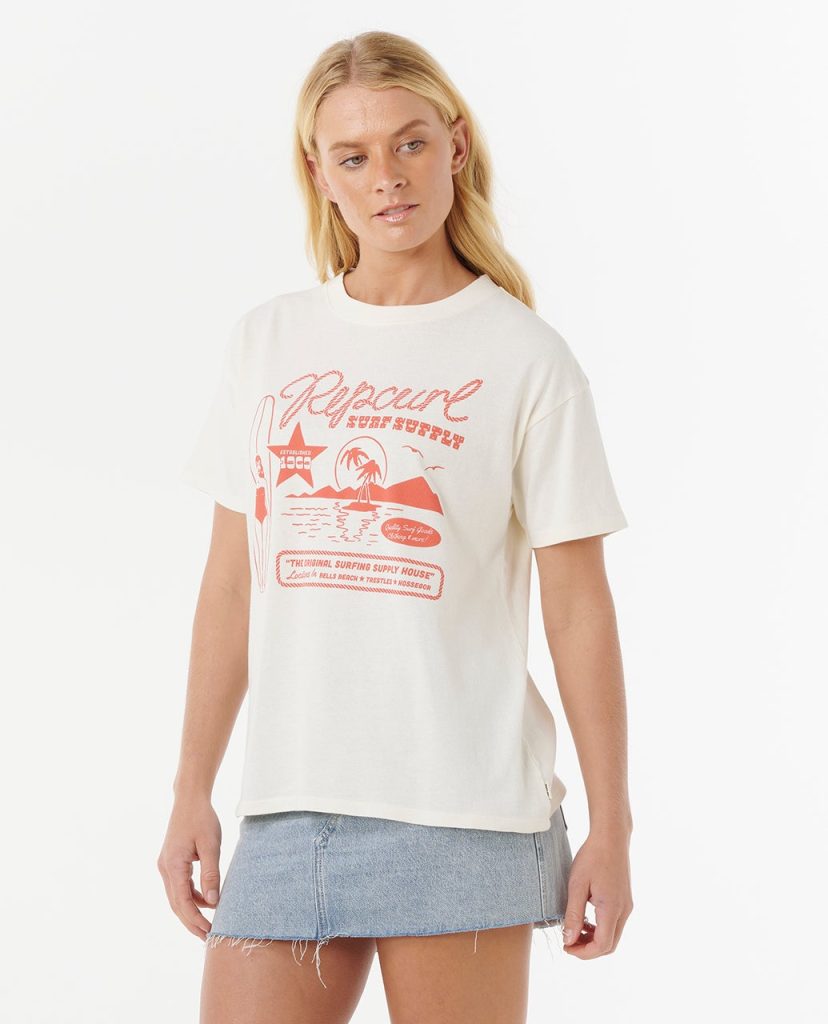 T-shirt décontracté à manches courtes Surf Supply