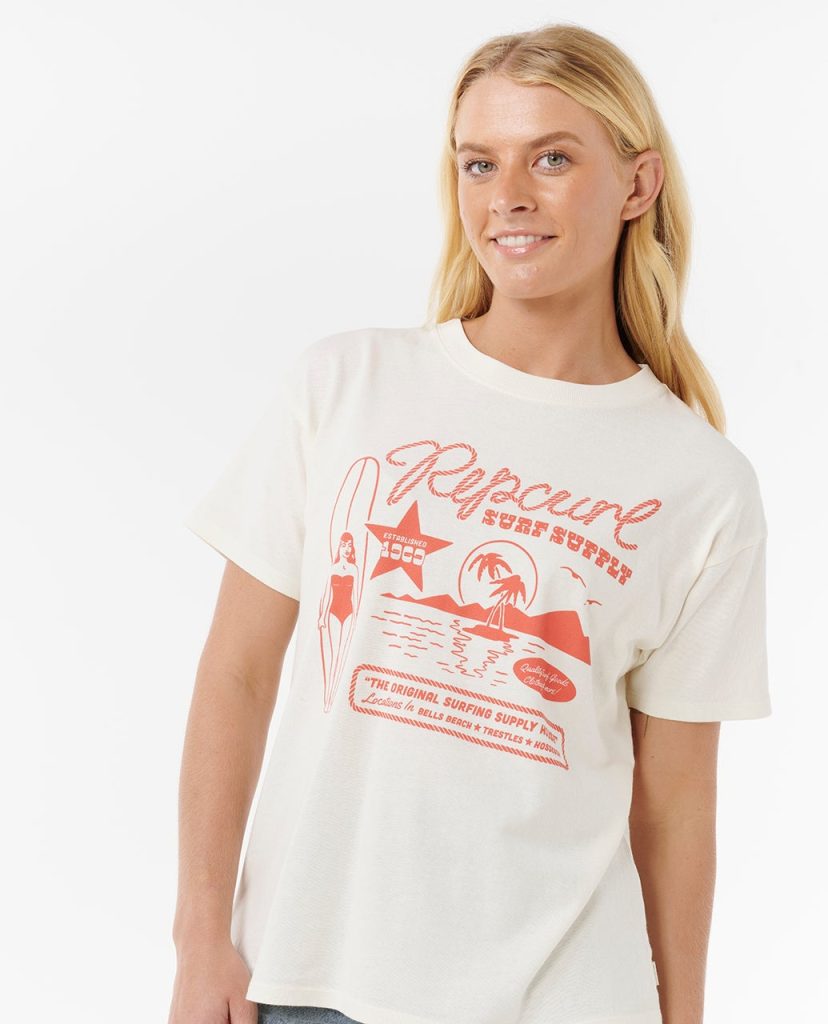 T-shirt décontracté à manches courtes Surf Supply