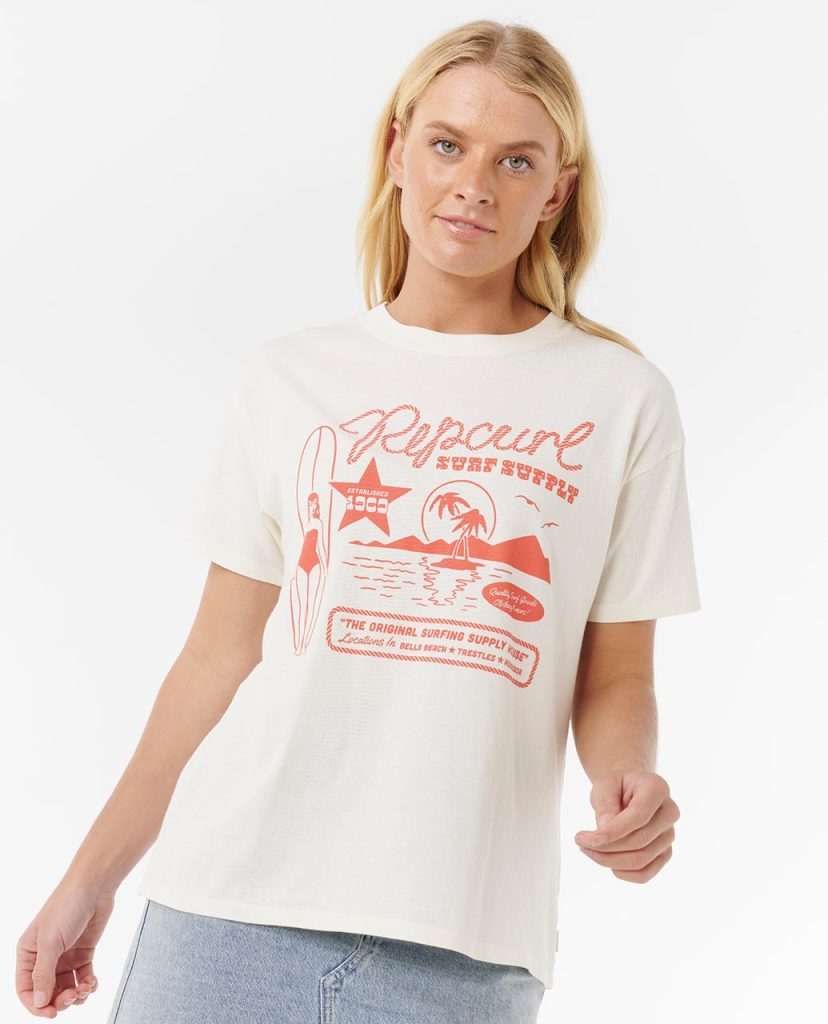 T-shirt décontracté à manches courtes Surf Supply