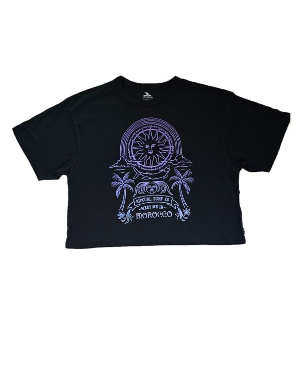 Meet Me Heritage Crop Tee - De