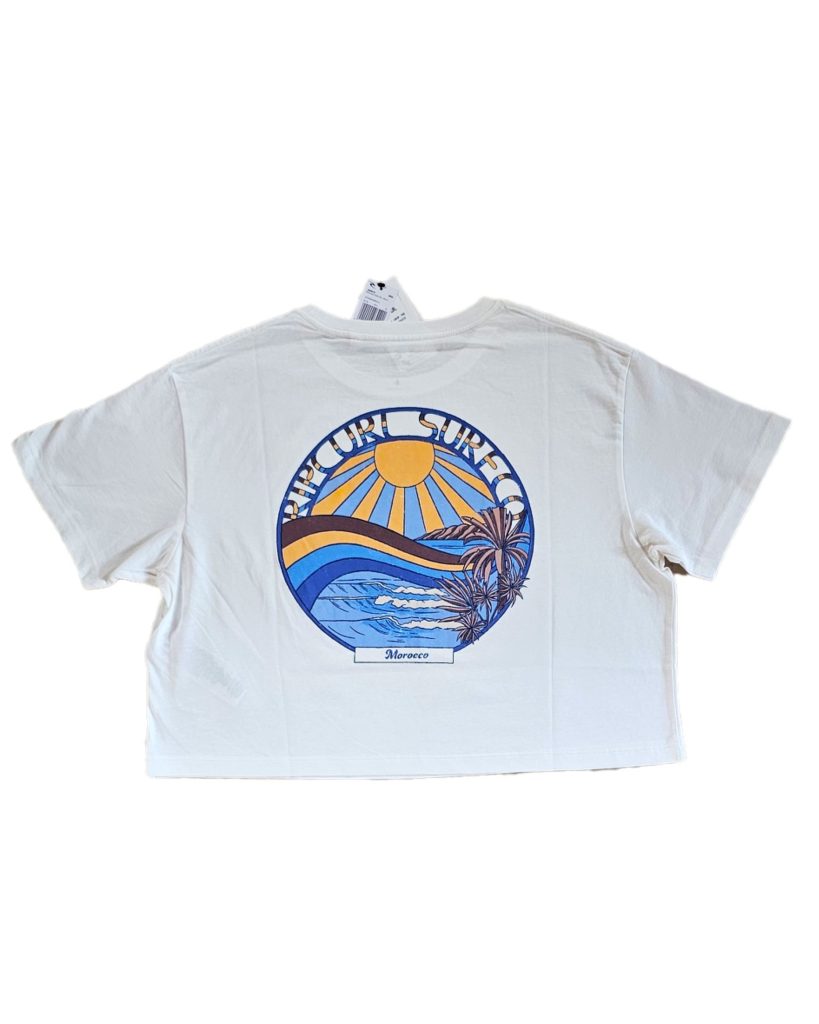 Sun & Sea Crop Tee – Desto