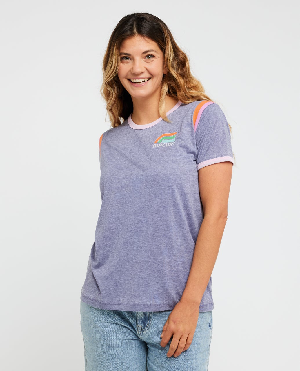 T-shirt Surf Side Ringer