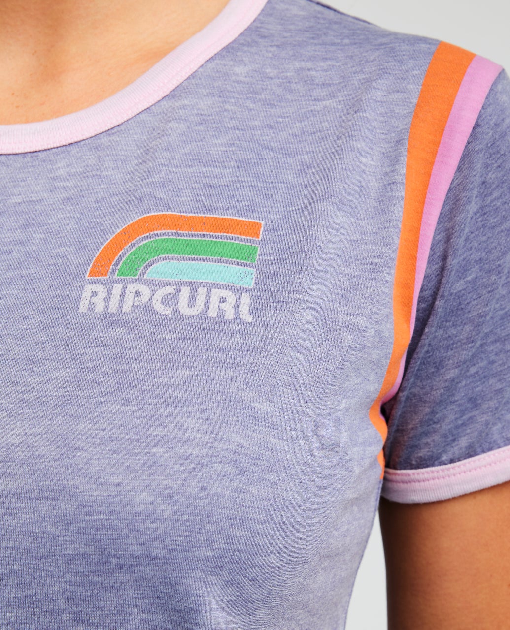 T-shirt Surf Side Ringer