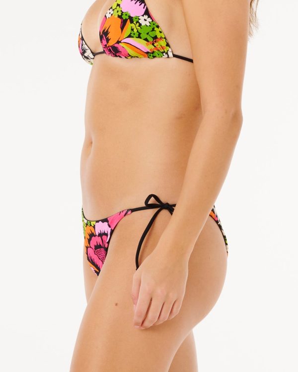 Bas de bikini Tanga à nœuds Carioca réversible - vue alternative