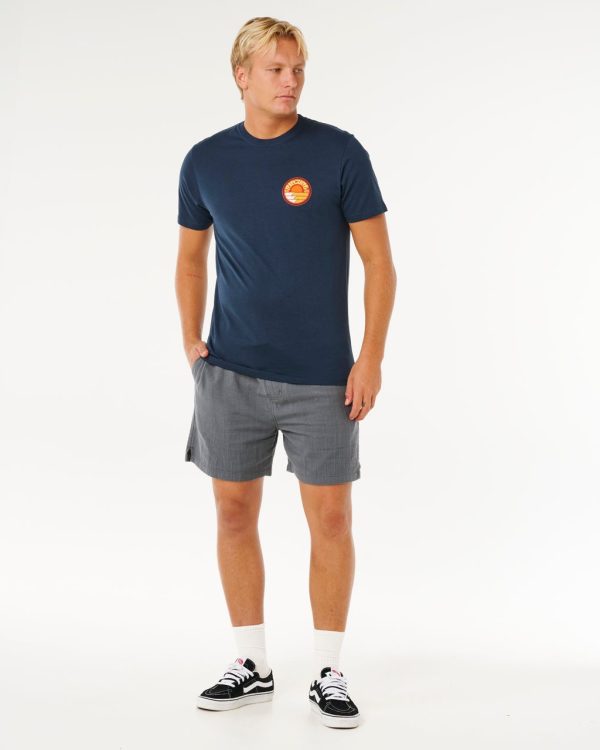 T-shirt à manches courtes Pacific Rinse Stacked