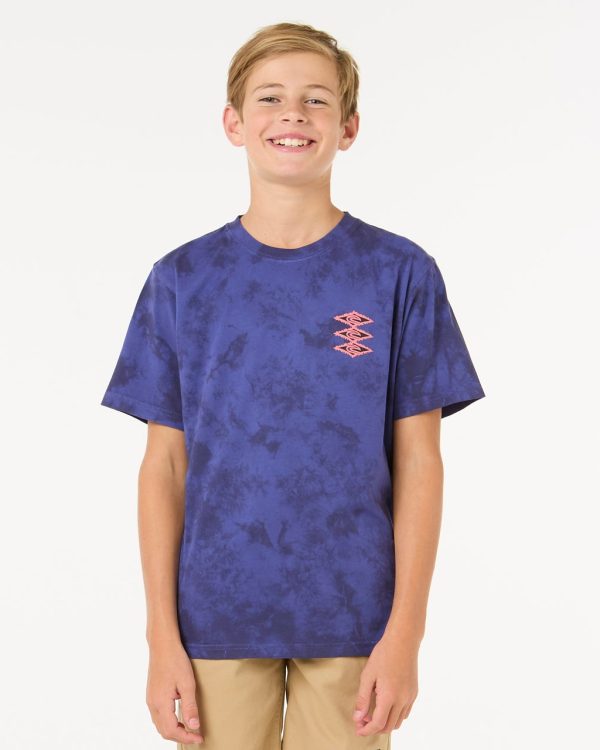 Raw Energy Tie Dye Tee - Boy