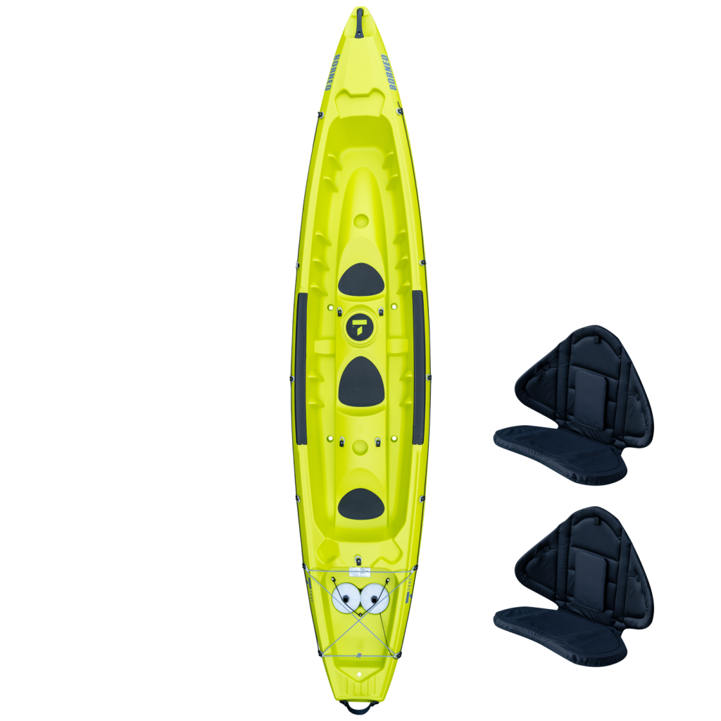 Tahe Kayak Borneo Pack (w/backrest)