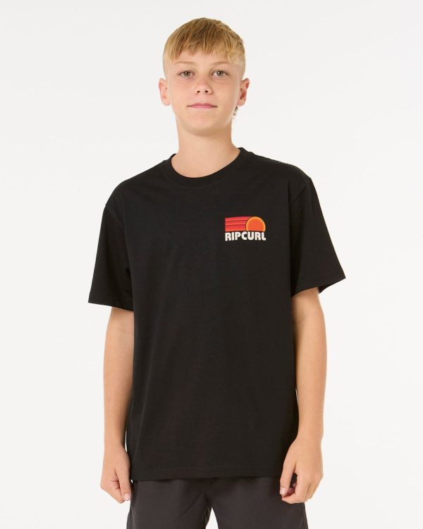 Surf Revival Stacked Tee-boy