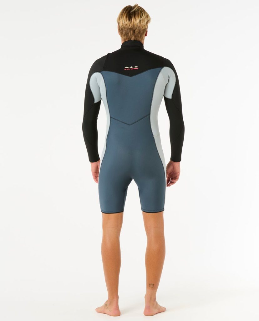 Combinaison Shorty Dawn Patrol 2/2 à Manches Longues Zip Poitrine