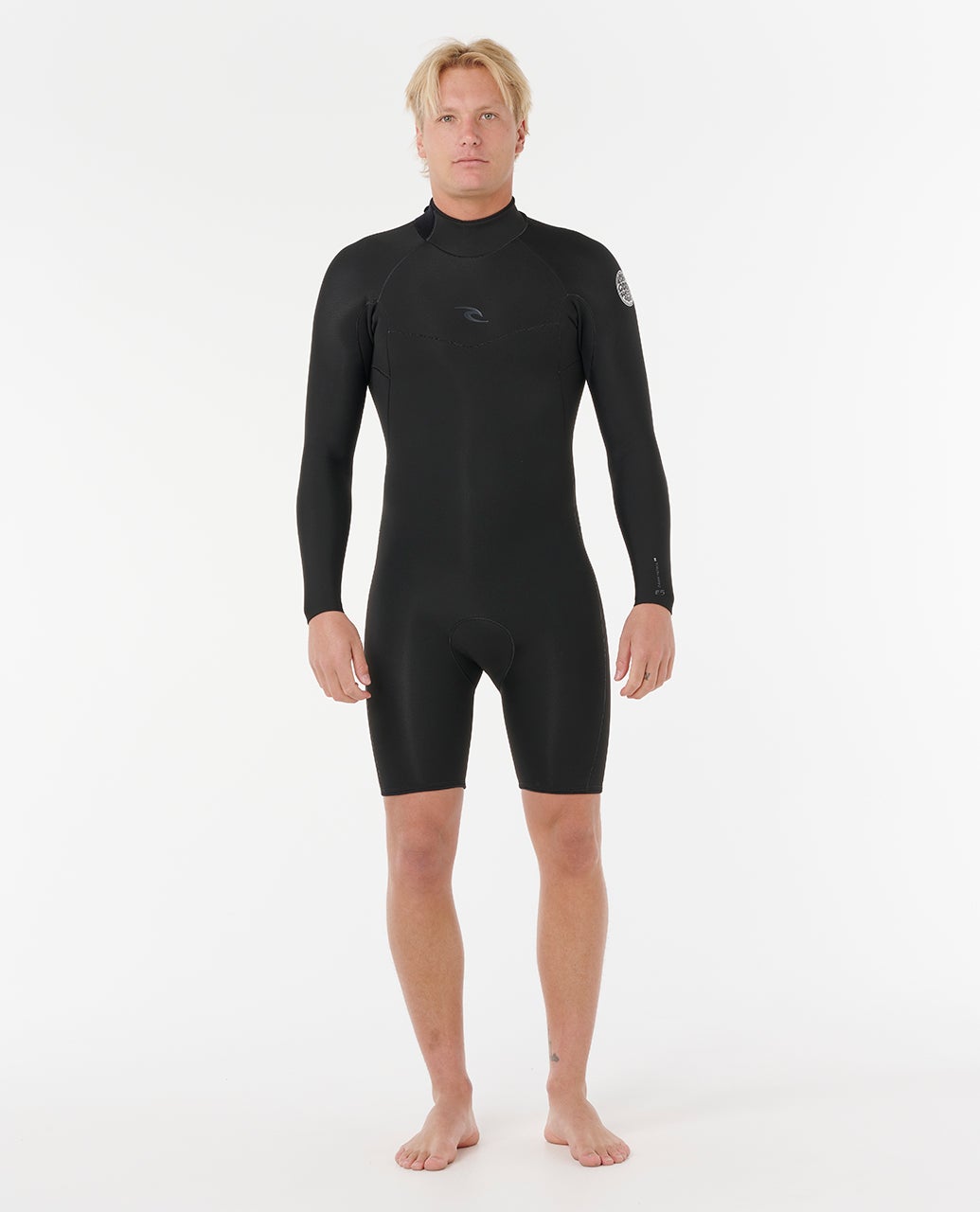 Combinaison Shorty Dawn Patrol 2/2 à Manches Longues Zip Dos