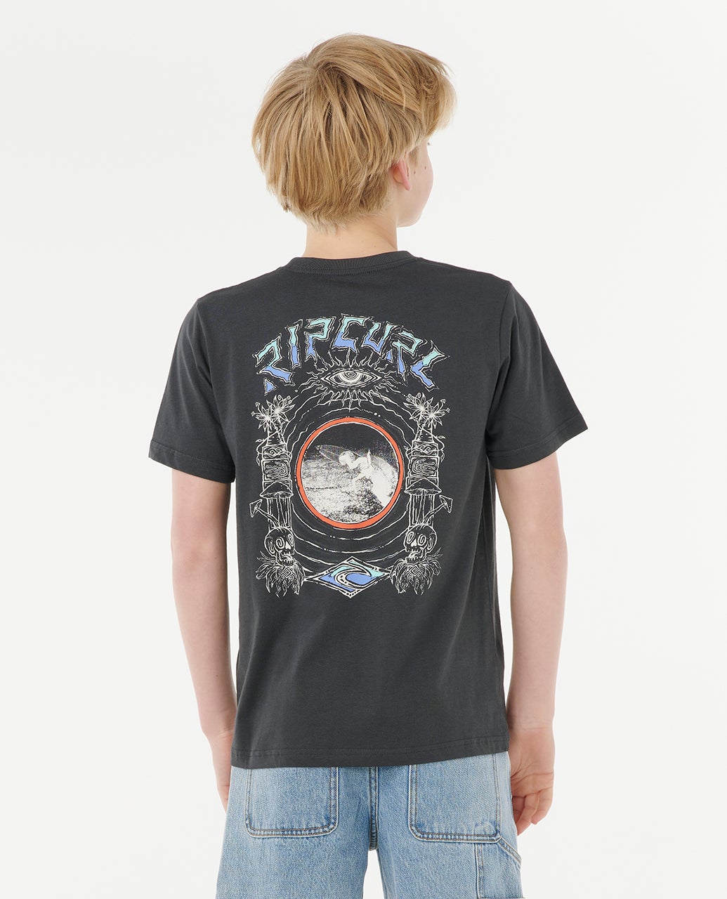 T-shirt à manches courtes Tropic Daze Art Enfant (8-16 ans)