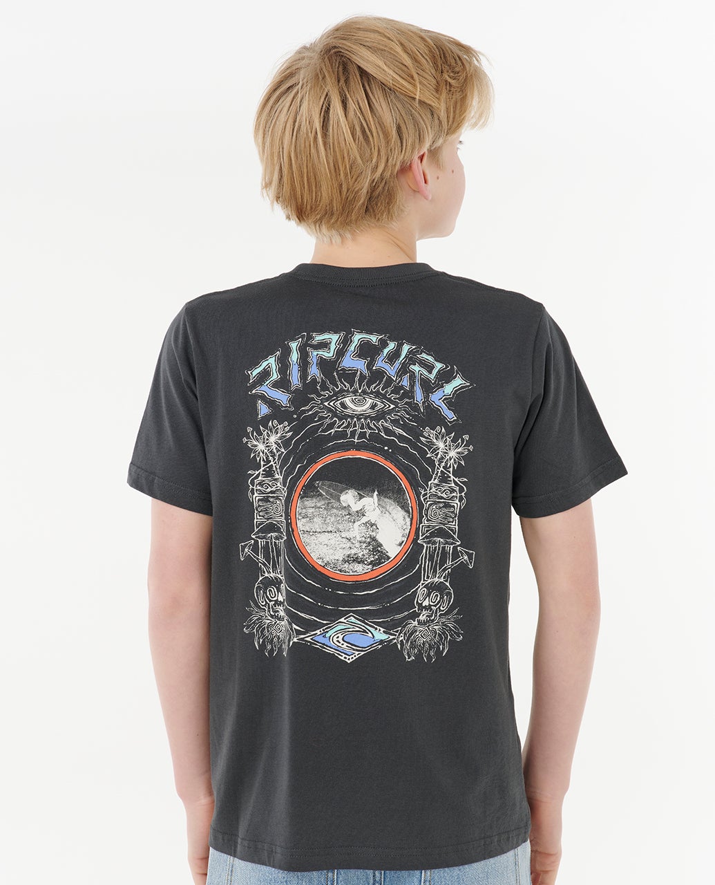 T-shirt à manches courtes Tropic Daze Art Enfant (8-16 ans)