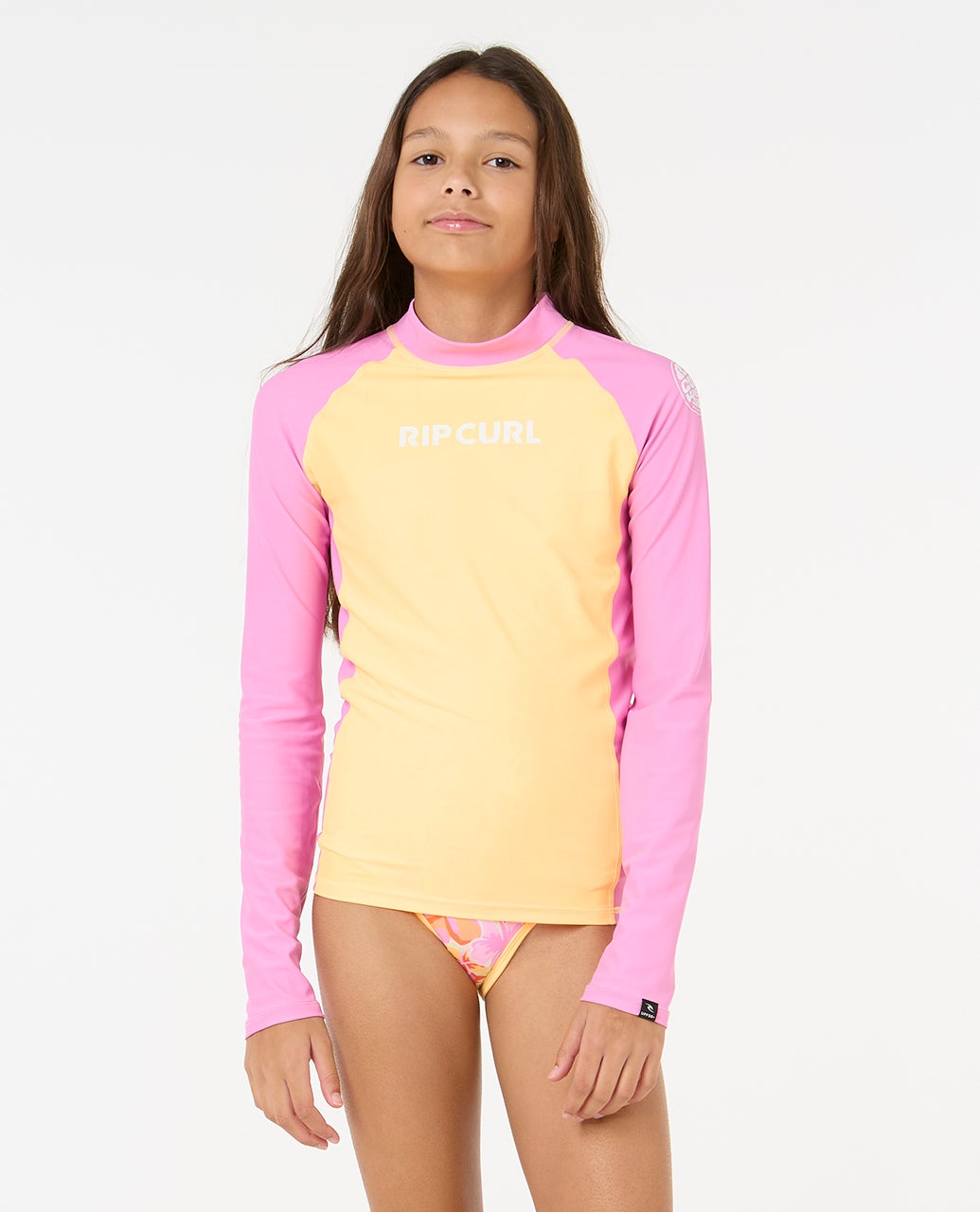 T-Shirt fille Anti-UV à manches longues Classic Surf