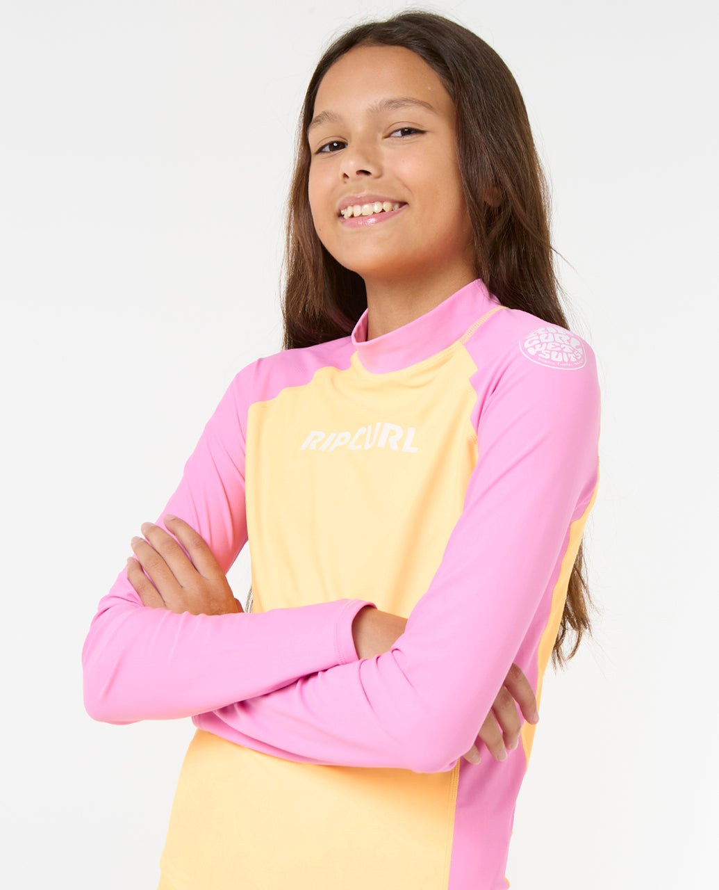T-Shirt fille Anti-UV à manches longues Classic Surf