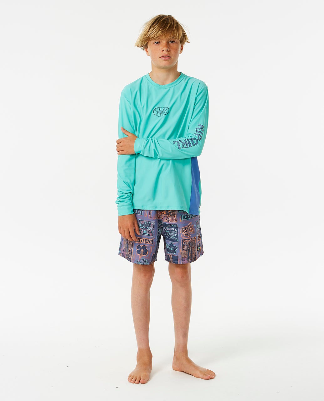 Lost Islands Upf L/s-boy