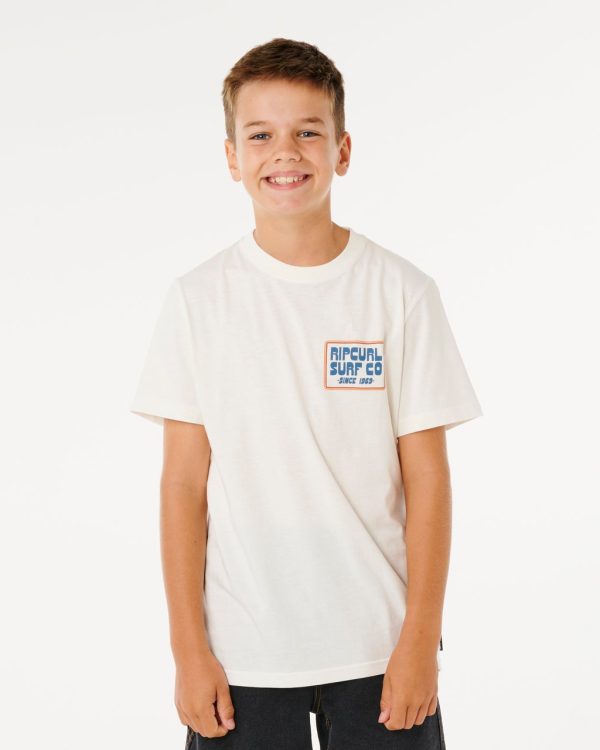 T-shirt à manches courtes Pacific Rinse Sunrise Enfant