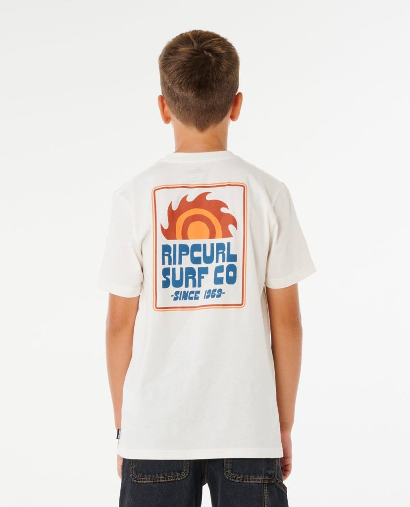 T-shirt à manches courtes Pacific Rinse Sunrise Enfant