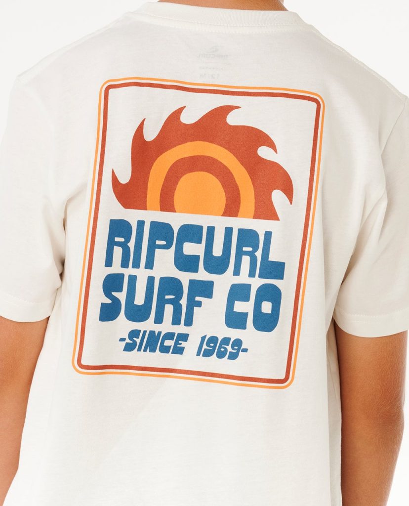 T-shirt à manches courtes Pacific Rinse Sunrise Enfant