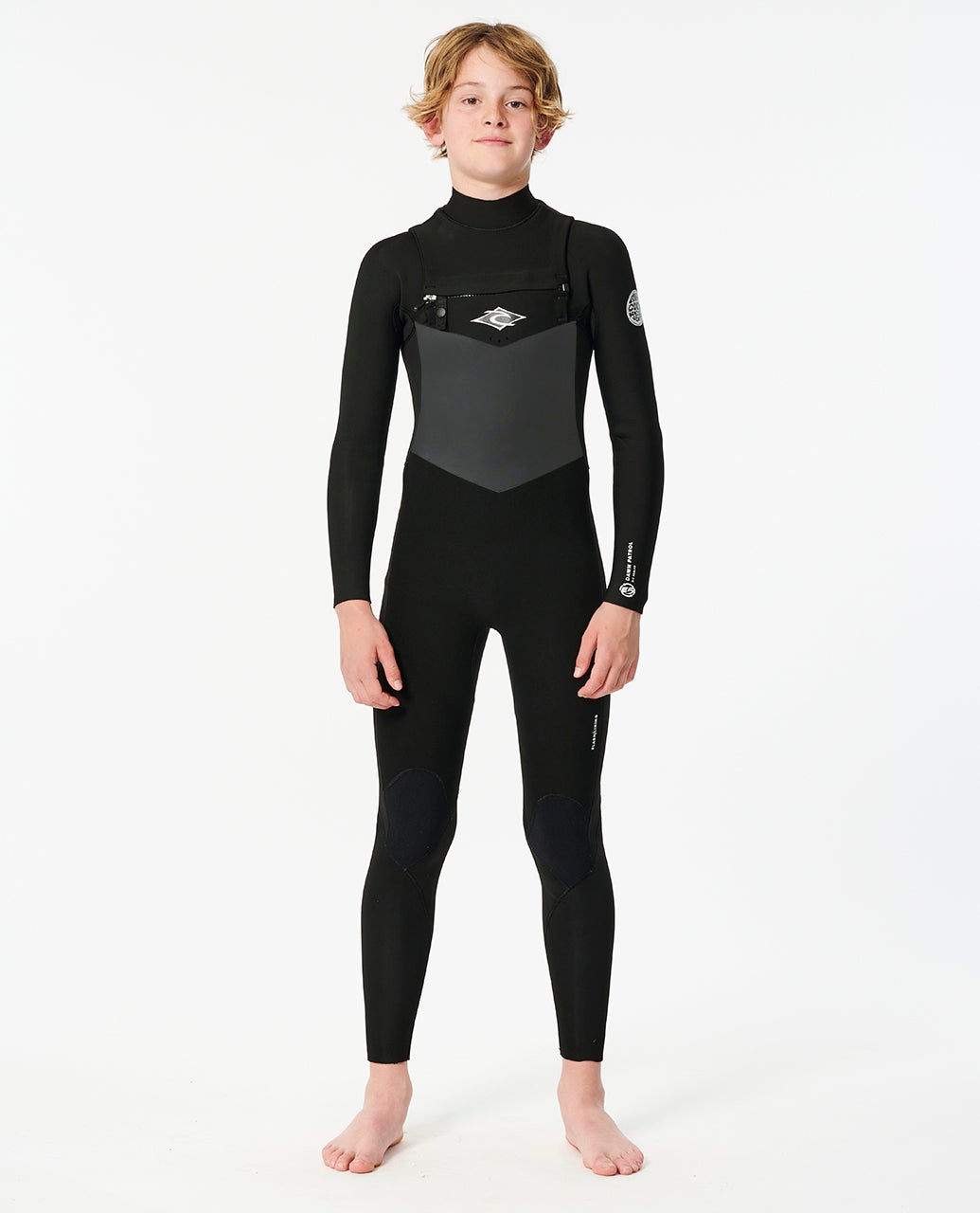 Combinaison enfant Dawn Patrol 3/2 Zip poitrine